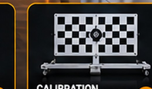 ADAS calibration checkerboard target